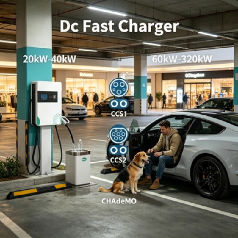 22Kw Wallbox Type 2 Ocpp Rfid - Ładowarka AC EV 22kW Typ 2,