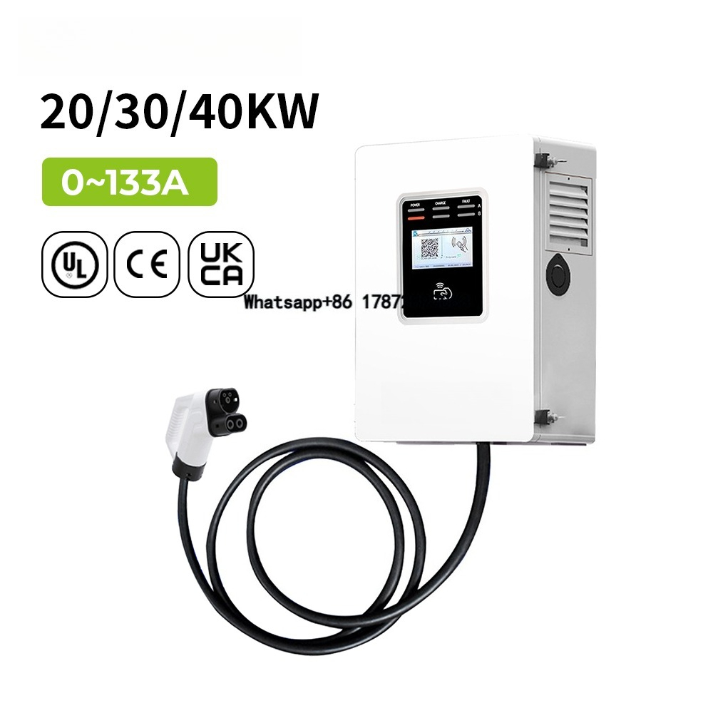Dc Fast Charger 30Kw Wallbox Commercial - Szybka komercyjna stacja ładowania EV Ocpp