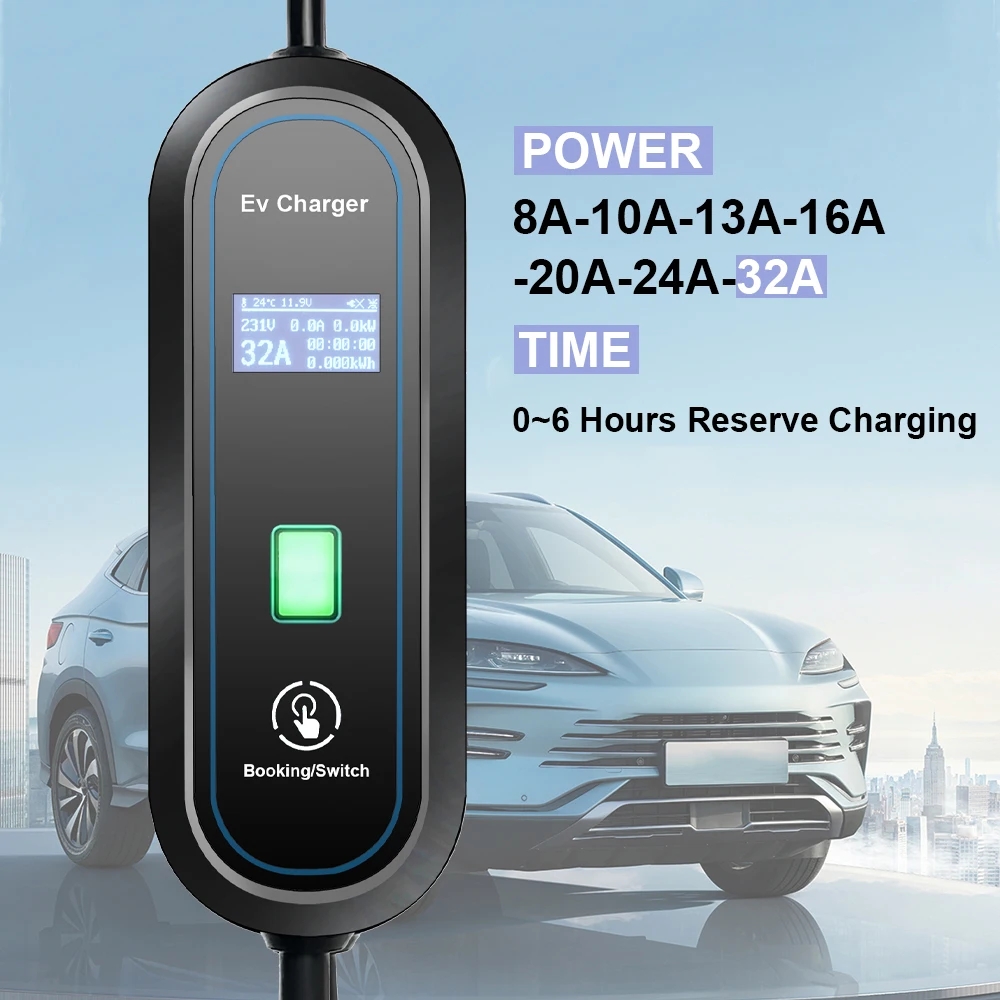 Przenośna ładowarka GBT EV Wal – Portable Ev Charger 32A Type 2 Cee Plug recenzja i cena