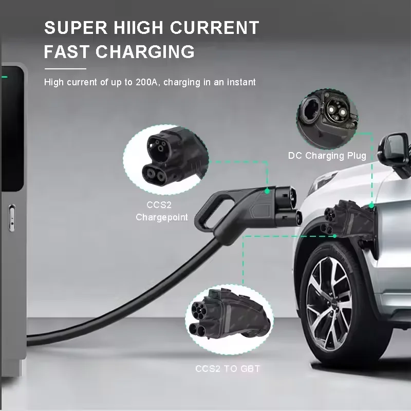 Ładowarka DC do samochodów ele – Gb/T To Ccs2 200A Fast Charging Adapter recenzja i cena