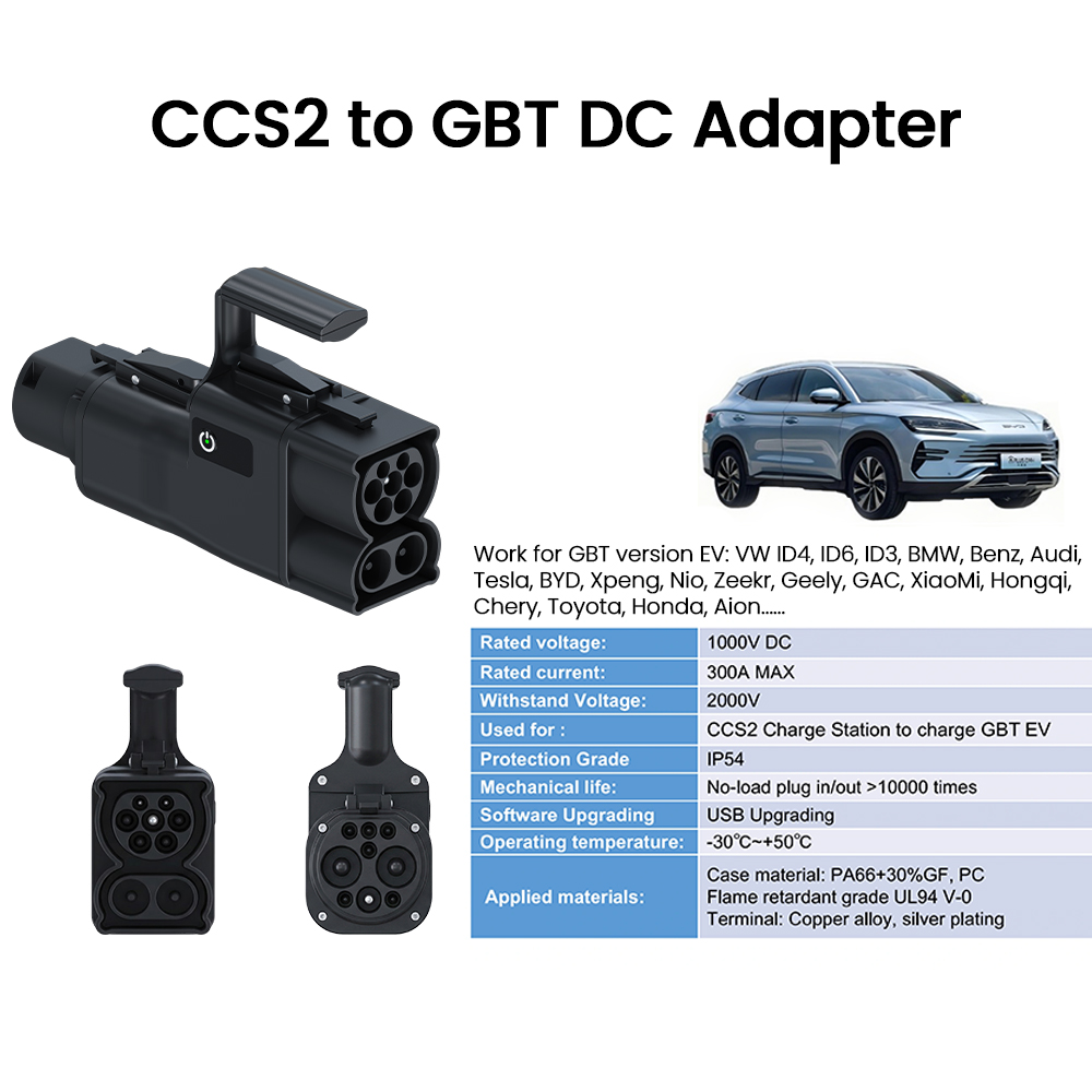 Adapter konwertera CCS2 do GB/ – Gb/T To Ccs2 200A Fast Charging Adapter recenzja i cena