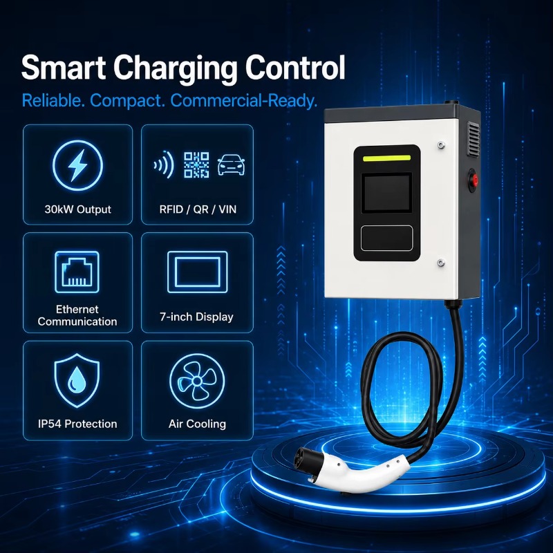 Dostosowana do potrzeb użytkow – Dc Fast Charger 30Kw Wallbox Commercial recenzja i cena