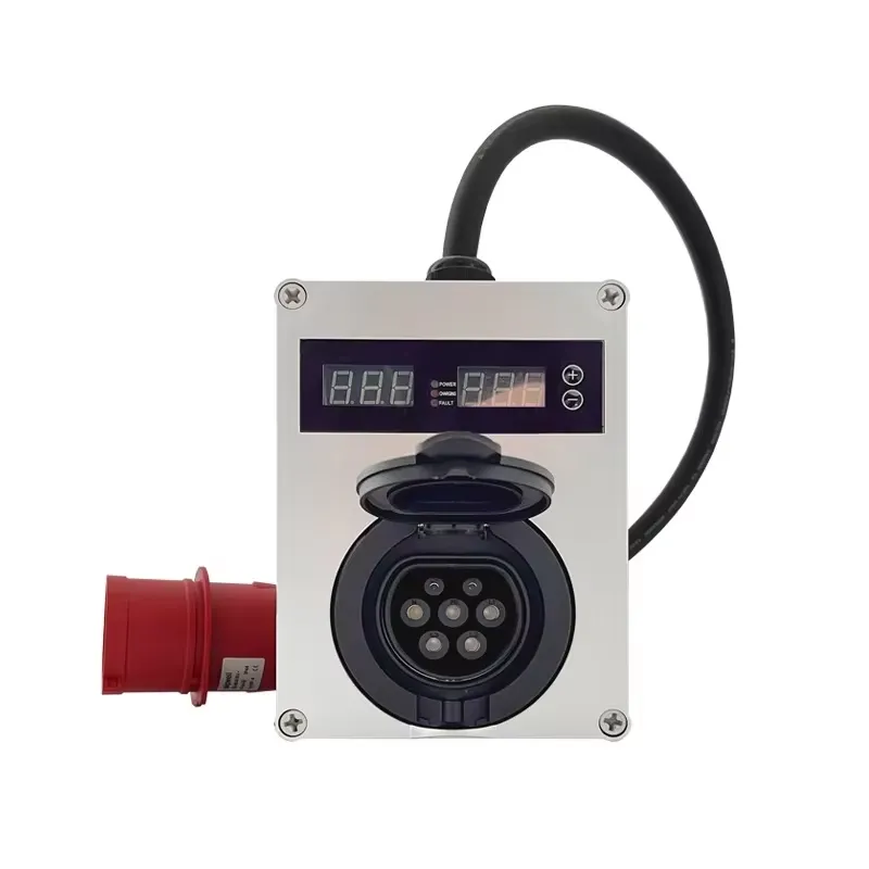 Mini 16A 32A Inteligentna łado – Portable Ev Charger 32A Type 2 Cee Plug recenzja i cena